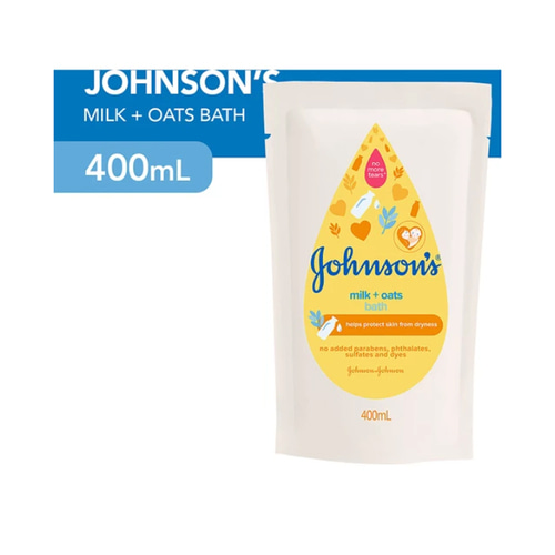 존슨즈 밀크 오츠 배쓰 Johnson's Milk + Oats Bath | 400ml