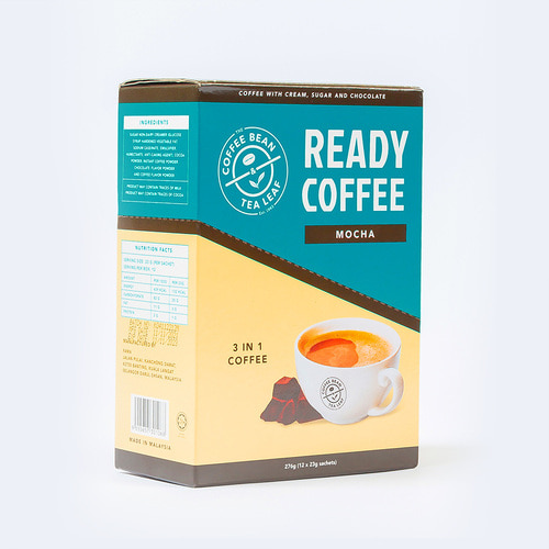 커피빈엔티 Coffeebean&Tea leaf 3in1 coffee mocha 23g x 12