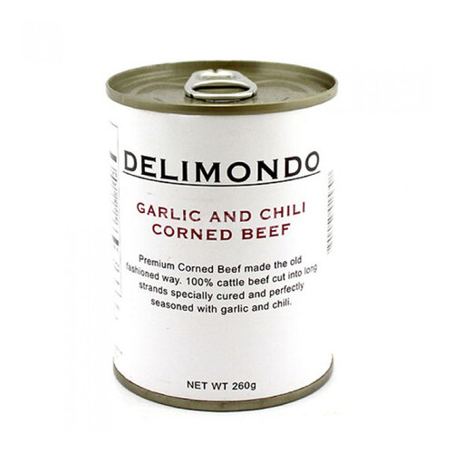 필리핀 Delimondo Ranch Style Corned Beef 260G