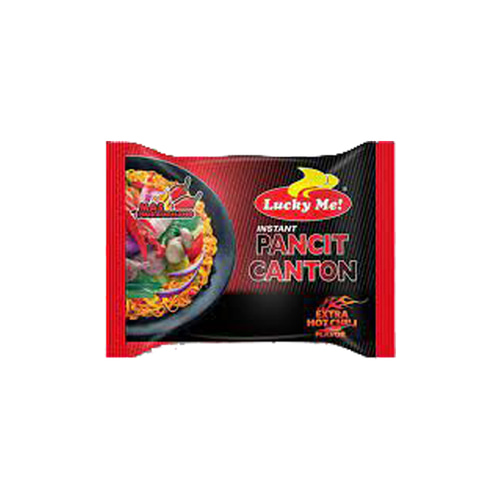 필리핀 잡채 럭키 미 판식 칸톤 1개 Lucky Me Pancit Canton Hot Chili 80gr1개