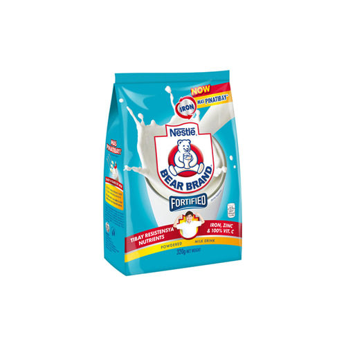 필리핀 Bear Brand Fortified Milk 320g