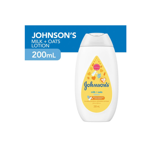 존슨즈 밀크 오츠 로션 Johnson's Milk + Oats Lotion | 200ml