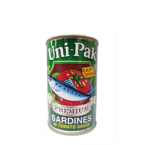 필리핀 Unipak Sardines In Tomato Sauce 155G