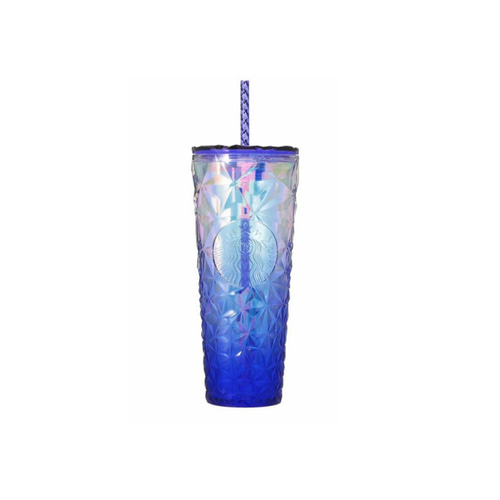 스타벅스 Xmas 2024 홀리데이 로고 콜드컵 텀블러 그라데이션 710ml