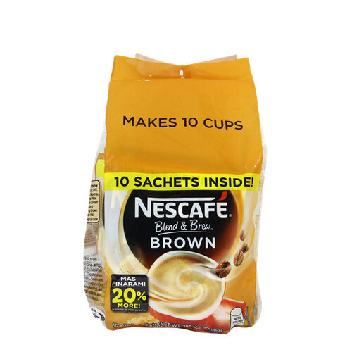 NESCAFE BLEND&BREW BROWN 28.5GX10S