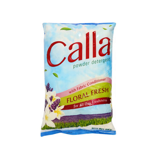 CALLA DETERGENT POWDER FLORAL FRESH 2KG