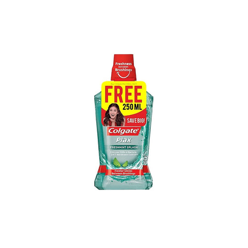 콜게이트 구강청결제 Colgate Plax Antibacterial Mouthwash Freshmint Splash | 500ml 250ml