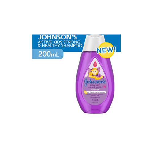존슨즈 엑티브 키즈 샴푸 Johnson's Active Kids Strong & Healthy Shampoo | 200ml