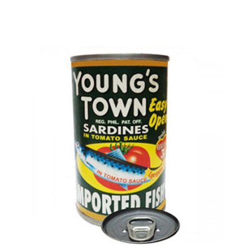 필리핀 Young's Town Sardines In Tomato Sauce Easy Open 155g