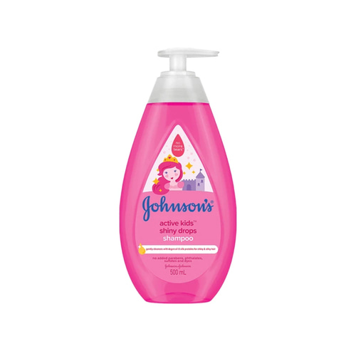존슨즈 엑티브 키즈 샤이니 드롭 샴푸 Johnson's Active Kids Shiny Drops Shampoo | 500ml