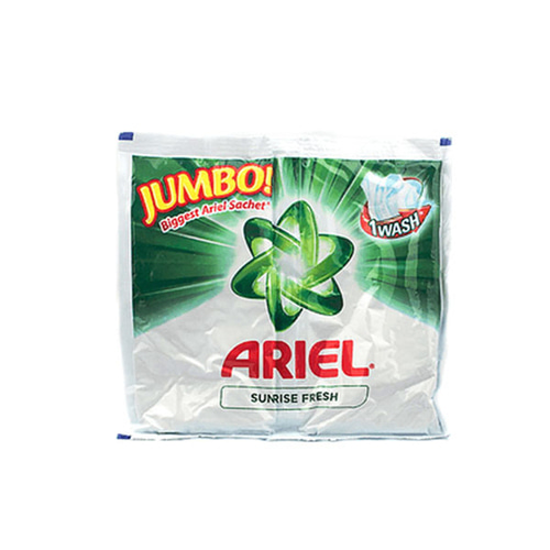 필리핀 세부 마닐라 세제 Ariel Detergent Powder Sunrise Fresh 70gr 1봉