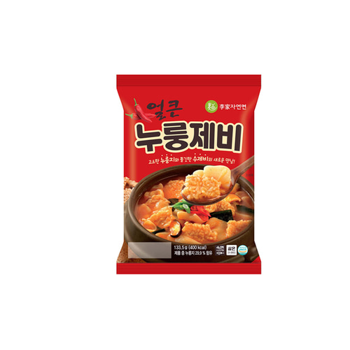CC 이가자연면 얼큰 누룽제비 133.5g