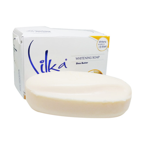 실카 화이트닝 비누 silka whitening soap shea butter 132g