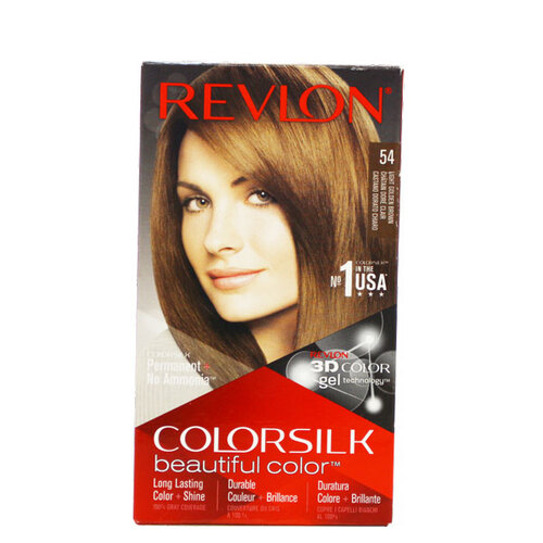 REVLON HAIR COLORANT COLOR SILK LIGHT GOLDEN BROWN #54