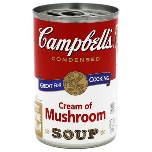 Campbells cream of mushroom 10.5oz
