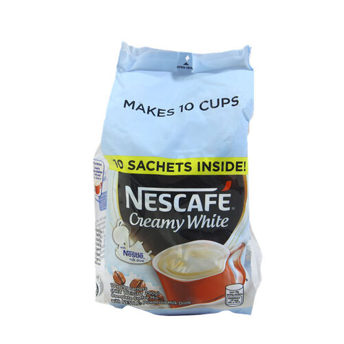 NESCAFE 3IN1 CREAMY WHITE 28G 10S