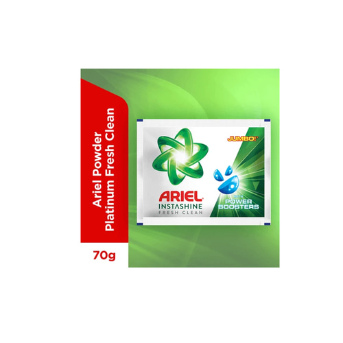 아리엘 Ariel Powder Detergent Platinum Fresh Clean | 70g