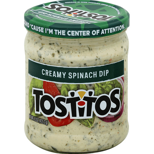 tostitos creamy spinach dip 토리토스 크리미 스피나치딮15oz