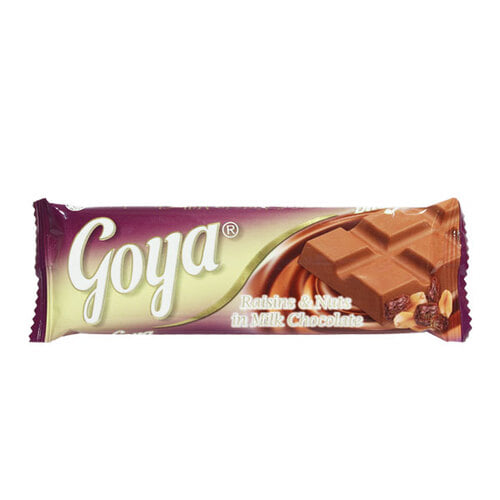 GOYA CHOCOLATE RAISIN&NUT 38G