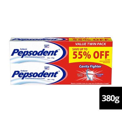 Pepsodent Triple cavity fighter 190g  x 2