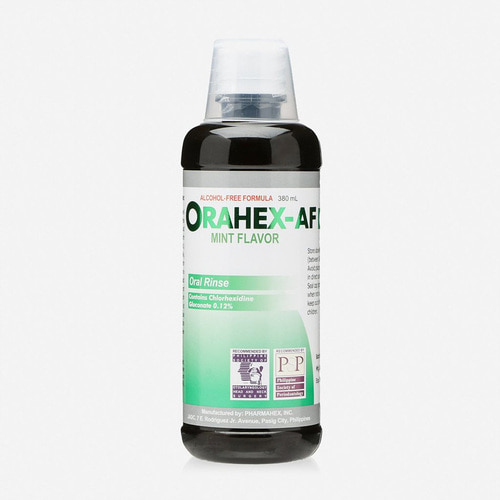 Orahex mouthwash alcohl free 380ml