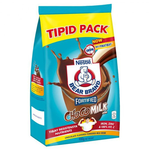 비어브랜드 Bear Brand Fortified choco Milk Drink900g