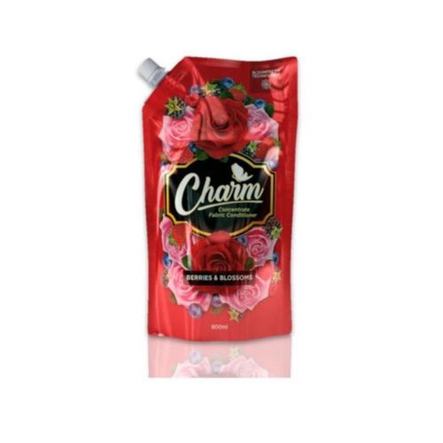 필리핀 섬유유연제 Charm Fabric Conditioner Red Berries & Blossoms 800 Ml