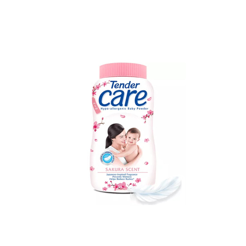 텐더 케어 베이비 파우더 Tender Care Hypoallergenic Baby Powder Sakura Scent | 100g