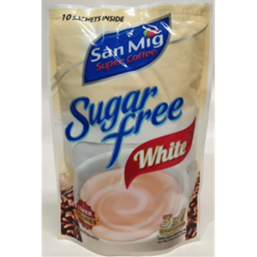 san mig coffee sugarfree white 산미그 커피 슈가프리 화이트 9gx10s
