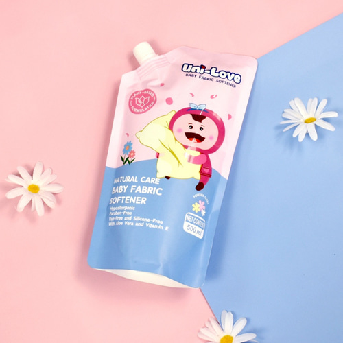 필리핀 유니 러브 베이비 섬유유연제 UniLove Baby Fabric Softener 500ml