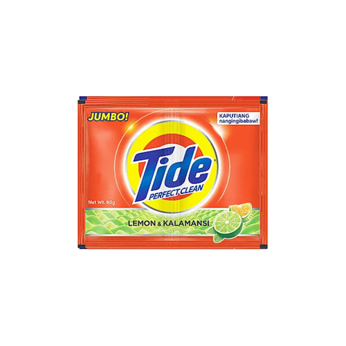 타이드 Tide Powder Lemon Kalamansi Laundry Powder Detergent | 80g
