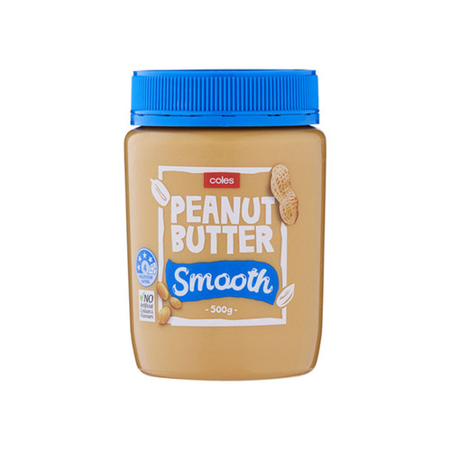 Coles Peanut Butter smooth 500g