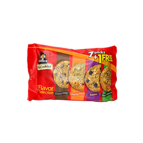 Quaker Cookies Variety Pack 7+1