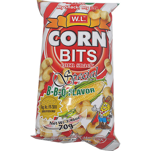 cornbits bbq 콘비츠 바비큐 70g