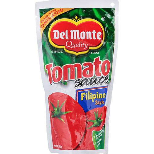 Del Monte Tomato Sauce Filipino Style  델몬트 토마토 소스 필리피노스타일 250g
