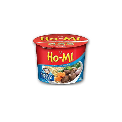 호미 컵 인스탄트 마미 Ho-Mi Cup Instant Mami Noodles Beefy Beef | 40g