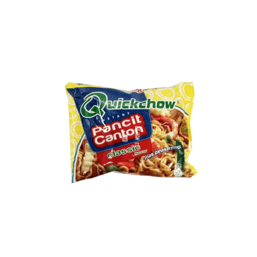 퀵쇼우 인스탄트 판식 칸톤 Quickchow Instant Pancit Canton Classic Flavor | 65g