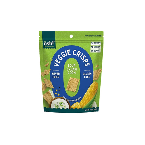 오 소 헬씨 Oh So Healthy Veggie Crisps Sour Cream Corn | 50g