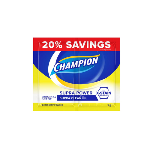 챔피온 Champion Original Scent Detergent Powder | 70g