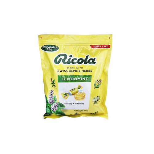 CC Ricola 레몬민트 허브캔디 342g
