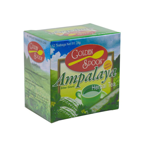 골든 스푼 암팔라야차 Golden Spoon Ampalaya Herbal Tea 12 bags 24g
