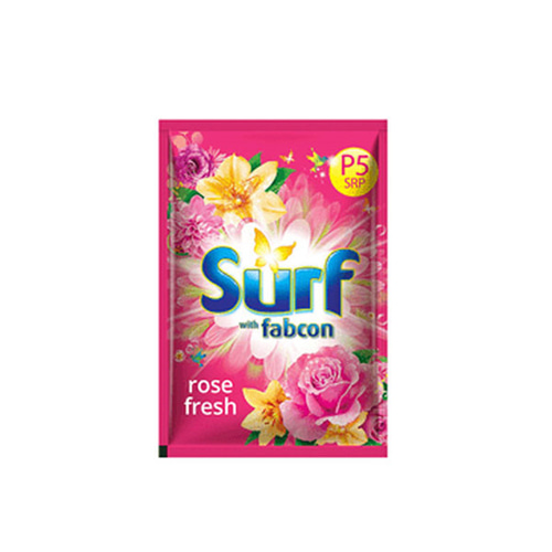 필리핀 세부 마닐라 세제 Surf Detergent Powder Rose Fresh 57gr 1봉
