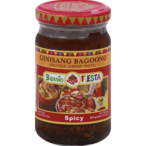bario fiesta bagoong spicy 바리오피에스타 바궁 스파이시 250g