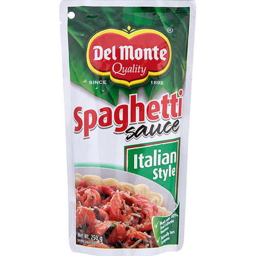 Del Monte Italian Style Spaghetti Sauce 델몬트 이탈리아 스파게티 소스 250g