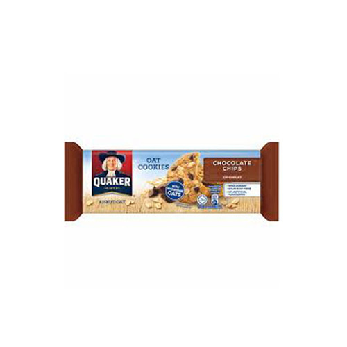 퀘이커 오트밀 귀리쿠키 Quaker Oatmeal Cookies Chocolate Chips 108g