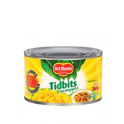 필리핀 Del Monte Pineapple Tidbits Hs Flat 227g