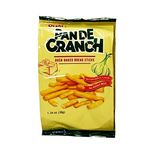 오이쉬 Oishi Pndecranch Breadsticks Garlic 38g