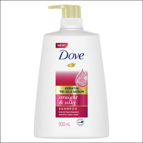 도브 Dove Keratin tri-silk serum shampoo 900ml