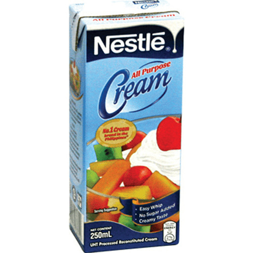 nestle cream 네슬레 크림 250ml