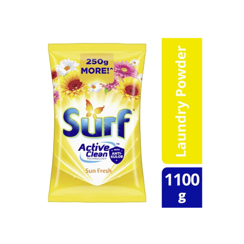 서프 Surf Sun Fresh Laundry Powder Detergent | 1.1kg Pouch